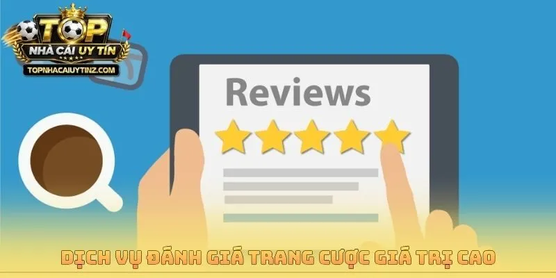 Dịch vụ đánh giá trang cược giá trị cao