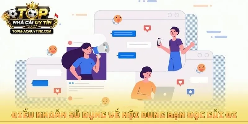 Điều khoản sử dụng về nội dung bạn đọc gửi đi